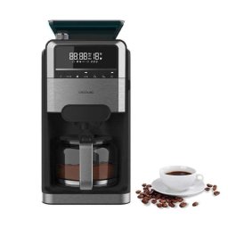 Cafetera de Goteo Cecotec Coffee 66 Grind & Brew 1,5L 12 Tazas Molinillo 7 Niveles Intensidad Ajustable