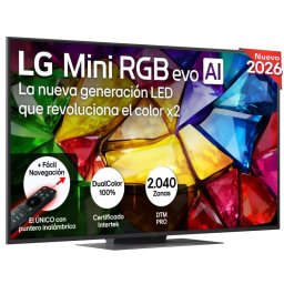 TV LG Mini RGB evo AI 50MRGB87B6B 50" 4K UltraHD 120Hz Smart TV WebOS HDR10 Dolby Vision