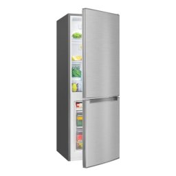 Frigorífico Dos Puertas Bomann KG7359 Defrost 142,5cm 173L C Acero inoxidable