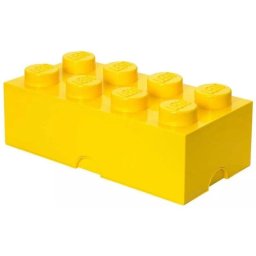 Caja de almacenamiento LEGO Storage Brick 8 amarilla