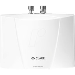 CLAGE M 6 - CLAGE calentador de agua, 3,3 l/min, sin presión