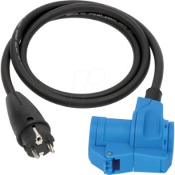 BRENNENSTUHL BRE 1133910525 - Camping-Adapter Schutzkontakt auf CEE-Winkelkupplung, 1,5 m
