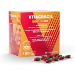 Vitacrecil Complex Forte cabello y uñas cápsulas 180 u