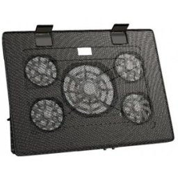 Tacens MARS GAMING MNBC2 - Almohadilla refrigerante para portátil - 17.3 - 120 mm/70 mm - negro, rojo