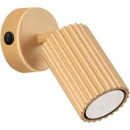 Aplique de colores con interruptor Karbon Oro