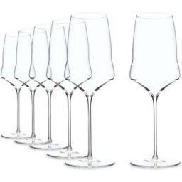 Josephinenhütte Juego de 6 Copas Josephine Nº 1 para Vinos Blancos - Cristalería de Lujo