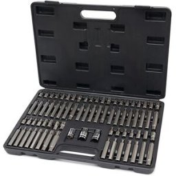 HBM juego de vasos hexagonales, torx, spline y ribe 75 piezas