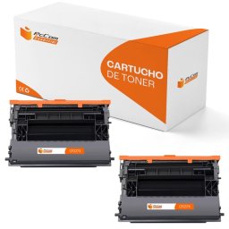 PcCom Essential HP CF237X/37X Tóner Compatible Negro Pack 2