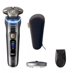 Afeitadora Facial Philips i9000 Prestige Ultra XP9402/11 Inalámbrica 60min Seco y Mojado 3 Cuchillas Carga Rápida
