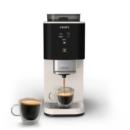 Cafetera Espresso Krups SA4001 15 Bares Molinillo Integrado Marfil
