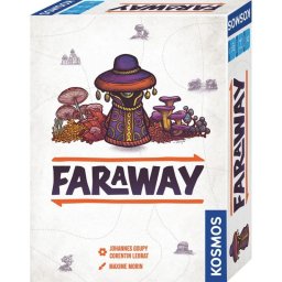 Juego de cartas Faraway de KOSMOS para 2-6 jugadores de 10 años