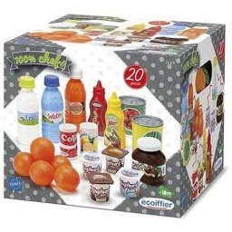 Juego de rol infantil Ecoiffier 100% Chef Pack Drive 20 piezas