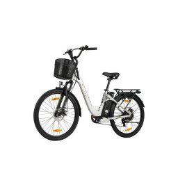 Bicicleta eléctrica urbana TTGO C2 Pro 250 W 36 V 18 Ah 26 pulgadas