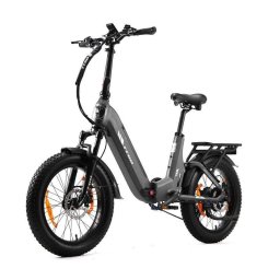 Bicicleta Eléctrica Plegable TTGO F7 250W/48V/15Ah 20