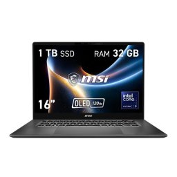 Portátil MSI Prestige 16 AI+ C3MG-013ES 16" Intel Core Ultra 9 386H 32 GB 1 TB SSD Windows 11