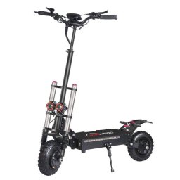 Patinete eléctrico Sunnigoo X10 6000W Autonomía 95km Suspensión hidráulica Negro