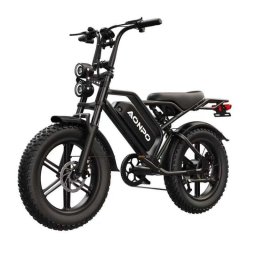 Bicicleta Eléctrica Todo Terreno Aonpo V20 750W Neumáticos 4