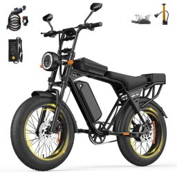 Bicicleta Eléctrica Aairsk X5 48V 15Ah Neumáticos 20" 4