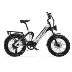 Bicicleta Eléctrica Cyrusher Kommoda Pro 250W 20" Neumáticos Anchos