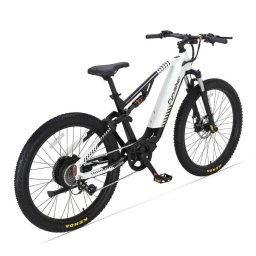 Bicicleta Eléctrica Cyrusher Flex Suspensión Total Batería LG 15Ah Shimano Blanco
