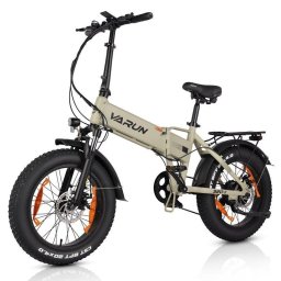 Bicicleta Eléctrica VARUN S20-1 20" Plegable Neumáticos Anchos