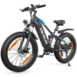 Bicicleta eléctrica VARUN S26-1 de montaña 26 x 4,0" 48 V 16 Ah