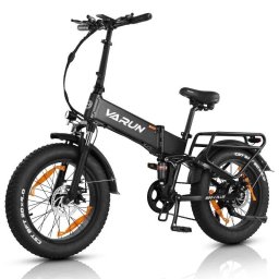 Bicicleta Eléctrica Plegable Varun S20-2 Suspensión Total 48V 70 km