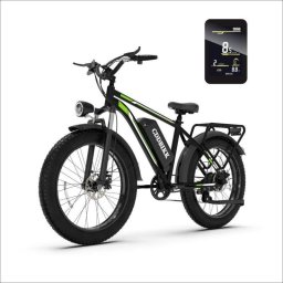 Bicicleta Eléctrica Ook-tek F26 48V 15,6Ah Shimano 7 Velocidades Neumáticos 4 Pulgadas