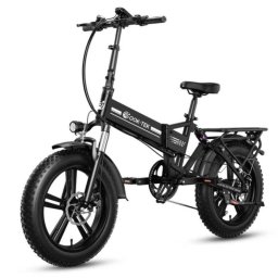 Bicicleta Eléctrica Plegable OOK-TEK E20 Batería 48V 15Ah Suspensión Neumáticos 20