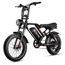 Bicicleta Eléctrica Ook-tek S8 Neumáticos 20" Batería 48V Suspensión Completa