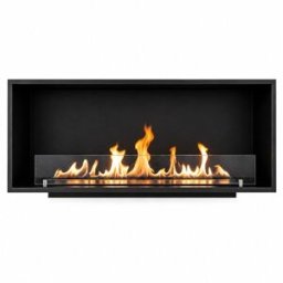 Chimenea mural de bioetanol divina fire de 120x50 cm