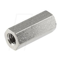 ECON CONNECT ECON D3X12I5MT - de latón M3 l. 12 mm interior / interior 1000 piezas