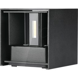 V-TAC VT-218529 - Lámpara de pared, 11 W, 1360 lm, 3000 K, negro, IP65