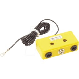WARMBIER ESD EBP1121-102Y - Caja de puesta a tierra, cable de puesta a tierra de 2 m con oja