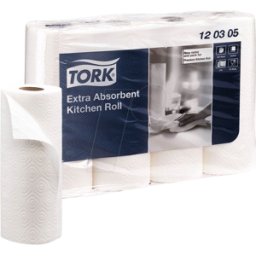 KP TORK - TORK rollos de cocina premium 3 capas, 4 rollos