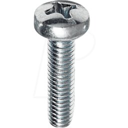 REISSER SCHRAUBENTECHNIK SKL M5X25-50 - Tornillos de cabeza de CACEROLA, Phillips, M5, 25 mm, 50 piezas