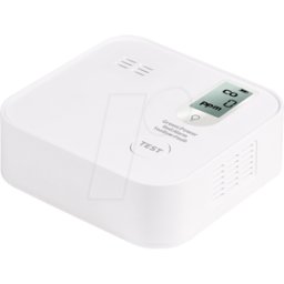 LOGILINK SC0123 - Detector de monóxido de carbono con batería de 10