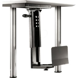ROLINE 17031130 - Sostenedor de la PC, giratorio, plata
