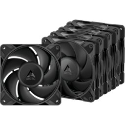 ARCTIC 00096 - Ventilador de caja ARCTIC P12 Pro PST Negro, 120mm, paquete de 5