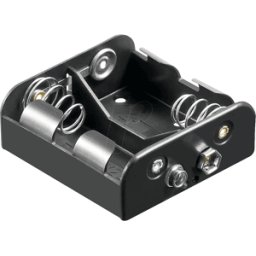 FREI HALTER 2XUM2-DK - Soporte de batería para 2 células de bebé (C), bot&oacute