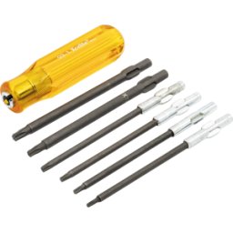 WELLER XCELITE WEX 99XTD7N - Juego de cuchillas de destornillador Torx® de 7 piezas