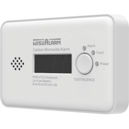 WISUALARM DHI-HY-GC20D-R8 - Detector de monóxido de carbono, pila de 10 años, WisuLink, cone