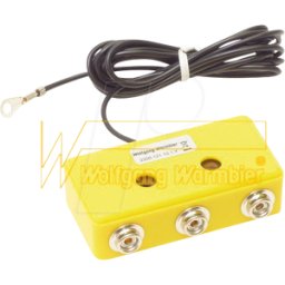 WARMBIER ESD EBP310 - Caja de puesta a tierra, cable de puesta a tierra de 2 m con oja