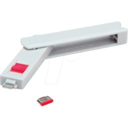 ROLINE 11028333 - Bloqueo USB-C-Port (1x llave y 1x bloqueo)