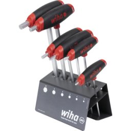 WIHA 45621 - Cruz mango Pin llave Set, hexagonal, 6 piezas