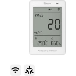 SONOFF SON SAWF-07P - Monitor de calidad del aire, WLAN, Materia