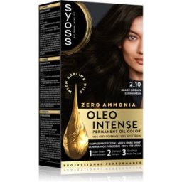 Oleo Intense Tinte Permanente Para Cabello Con Aceite Tono 2_10 Black Brown 1 Ud