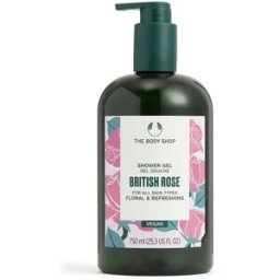 The Body Shop British Rose gel de ducha 750 ml