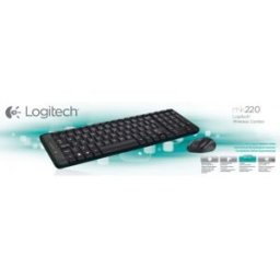 Teclado y ratón Logitech MK220 - USB - QWERTY US (Ingles)