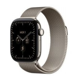 Apple Watch Series 12 (GPS + Cellular) - Caja de titanio en color natural (42 mm) - Pulsera Milanese